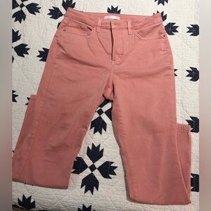 LC Lauren Conrad Coral Skinny Jeans